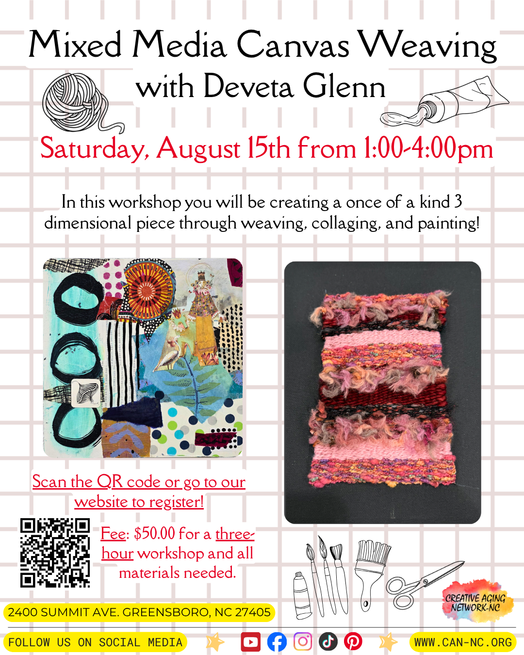 Mixed Media Weaving