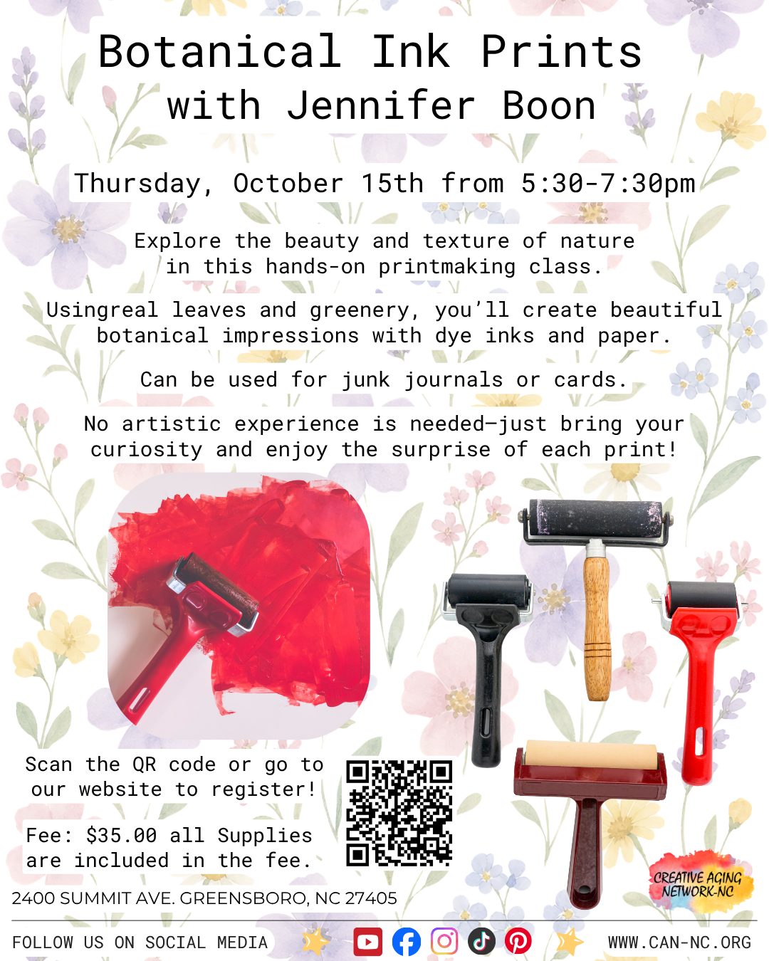 Botanical Ink Printing