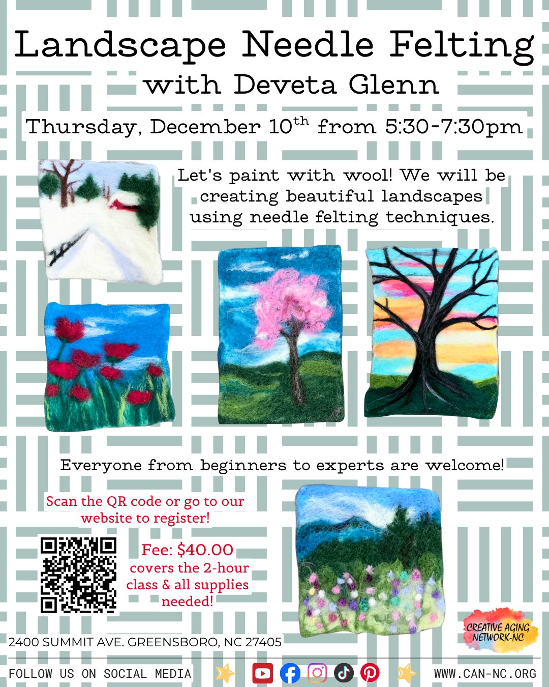 Needle Felting Landscapes